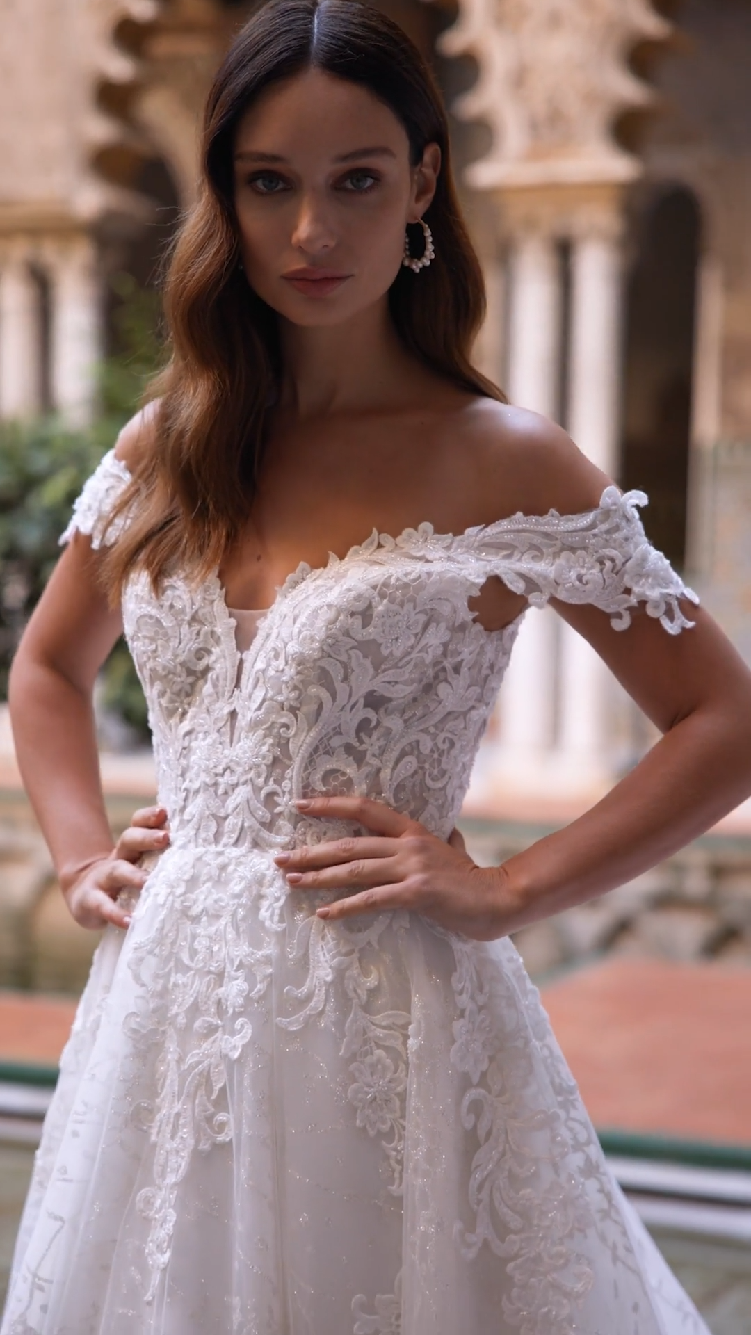 ValStefani TATIANA Princess Inspired Beaded Lace Appliques and Ivy Glitter Net Ball Gown ValStefani TATIANA Princess Inspired Beaded Lace Appliques and Ivy Glitter Net Ball Gown