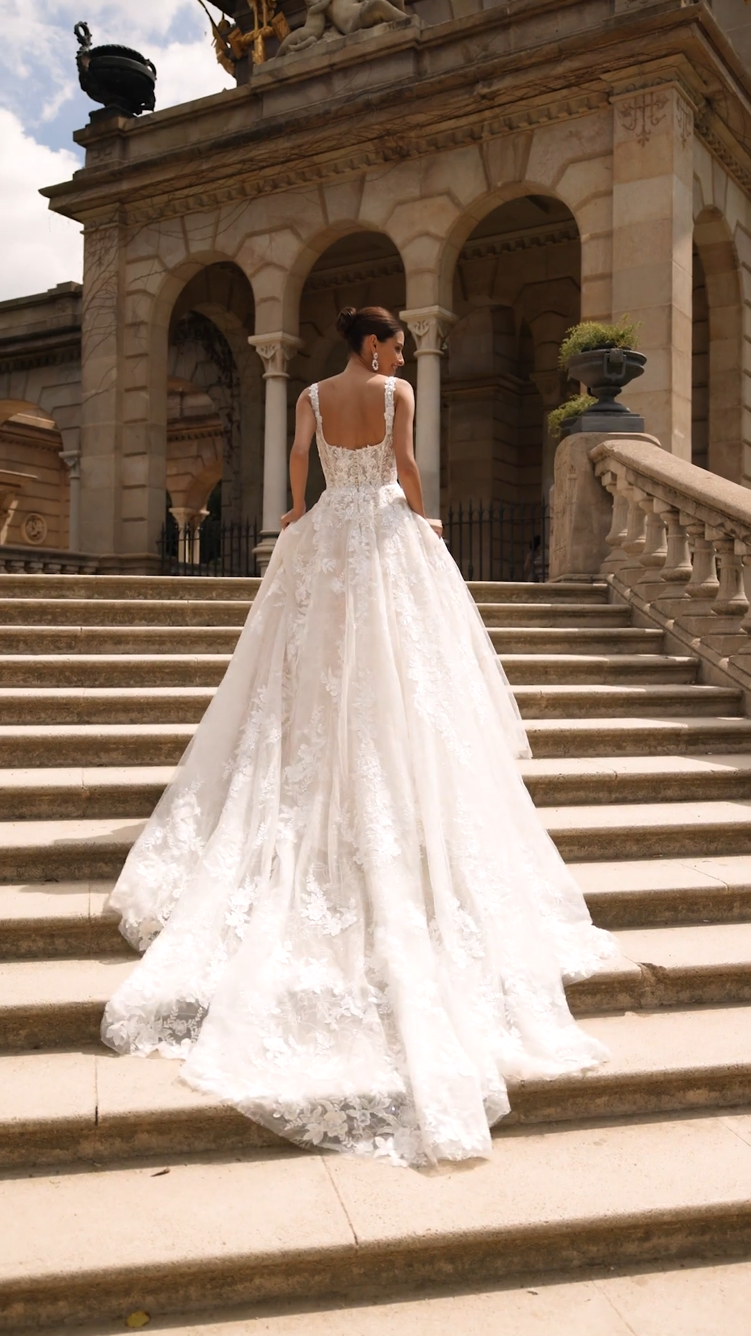 ValStefani NATHALIE Fairytale Soft Square Neck Full A-Line Gown in Rosette Glitter Tulle and Unlined Bodice ValStefani NATHALIE Fairytale Soft Square Neck Full A-Line Gown in Rosette Glitter Tulle and Unlined Bodice