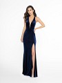 ValStefani 3702RG sexy navy prom dress with halter neckline and illusion inset ValStefani 3702RG sexy navy prom dress with halter neckline and illusion inset