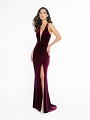ValStefani 3702RG amazing wine velvet dress with sheath and slit ValStefani 3702RG amazing wine velvet dress with sheath and slit