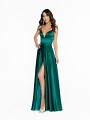 ValStefani 3709RK emerald soft satin prom dress with straps and wrap skirt ValStefani 3709RK emerald soft satin prom dress with straps and wrap skirt