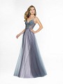 ValStefani 3755RG sparkling a-line charcoal and pink dress available in plus sizes ValStefani 3755RG sparkling a-line charcoal and pink dress available in plus sizes