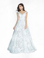 ValStefani 3765RG elegant white gown with slit and a wrap skirt with build in mini skirt ValStefani 3765RG elegant white gown with slit and a wrap skirt with build in mini skirt