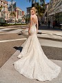 Val Stefani NOVA sexy scoop back mermaid bridal gown with shimmery net train Val Stefani NOVA sexy scoop back mermaid bridal gown with shimmery net train