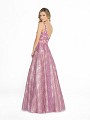 ValStefani 3766RI floor length dusty pink dress with embroidered lace fabric and ab rhinestones ValStefani 3766RI floor length dusty pink dress with embroidered lace fabric and ab rhinestones