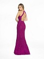 ValStefani purple and purple floor length dress with natural waistline ValStefani purple and purple floor length dress with natural waistline