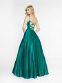 ValStefani 3721RA Sequined emerald ball gown with strappy back ValStefani 3721RA Sequined emerald ball gown with strappy back
