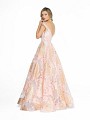 Style 3765RG pink gown with natural waistline and horsehair trim hem Style 3765RG pink gown with natural waistline and horsehair trim hem