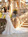 ValStefani LEONOR Strapless Scop Neck Drop Waist Detachale Long Puff Sleeves Included Mermaid Gown ValStefani LEONOR Strapless Scop Neck Drop Waist Detachale Long Puff Sleeves Included Mermaid Gown