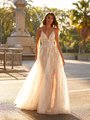 Style KATE S2234 Deep Sweetherat with Illusion Inset and Beaded Straps Unlined Bodice Boho Chic Full A-Line Wedding Dress Style KATE S2234 Deep Sweetherat with Illusion Inset and Beaded Straps Unlined Bodice Boho Chic Full A-Line Wedding Dress