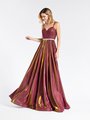 Val Stefani 3906RG wine sparkle jersey sweetheart with straps A-line with box pleated skirt and beaded sash Val Stefani 3906RG wine sparkle jersey sweetheart with straps A-line with box pleated skirt and beaded sash