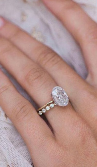 'THE PERFECT WEDDING DRESS BASED ON YOUR ENGAGEMENT RING STYLE' Image #3