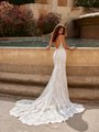 ValStefani PENELOPE Deep Illusion V-Back Mermaid with Stretch Lining and Semi-Cathedral Train ValStefani PENELOPE Deep Illusion V-Back Mermaid with Stretch Lining and Semi-Cathedral Train