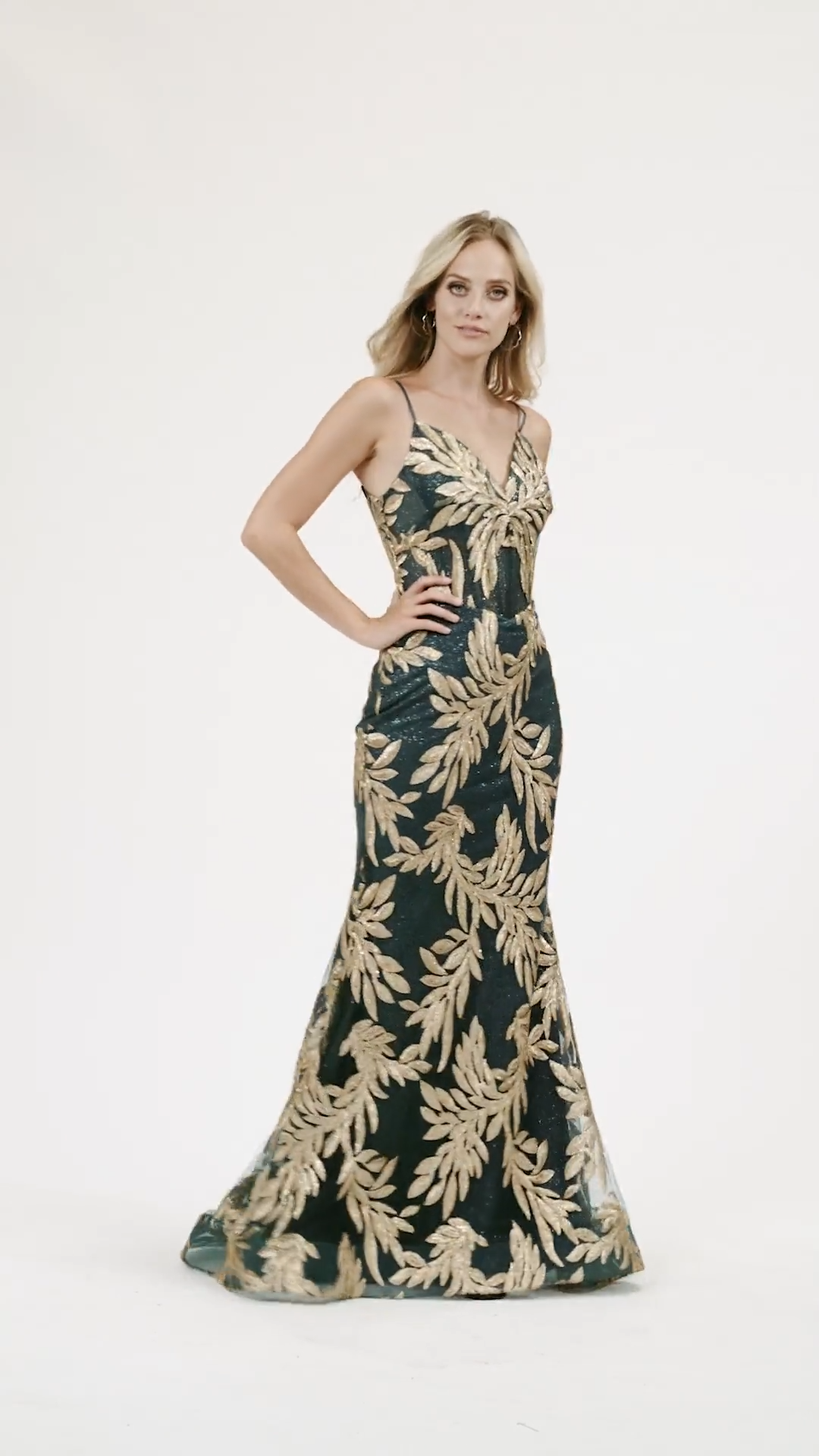 Val Stefani 3947RD beautiful gold sequin embroidery leaf net over sparkle tulle formal mermaid gown with sweetheart neckline Val Stefani 3947RD beautiful gold sequin embroidery leaf net over sparkle tulle formal mermaid gown with sweetheart neckline