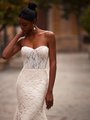 Style PALMA Unlined Strapless Sweetheart Re-Embroidered Chantilly Lace Fabric Mermaid Bridal Gown Style PALMA Unlined Strapless Sweetheart Re-Embroidered Chantilly Lace Fabric Mermaid Bridal Gown