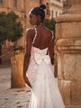 Sexy Open Back Mermaid with Detachable Crepe Bow and Tulle Tails Train Style ISABEL Sexy Open Back Mermaid with Detachable Crepe Bow and Tulle Tails Train Style ISABEL