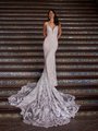 ValStefani ESTRELLA Beaded Lace Appliques and Sparkle Tulle Drop Waist Mermaid with Illusion Inset at Side Bodice ValStefani ESTRELLA Beaded Lace Appliques and Sparkle Tulle Drop Waist Mermaid with Illusion Inset at Side Bodice